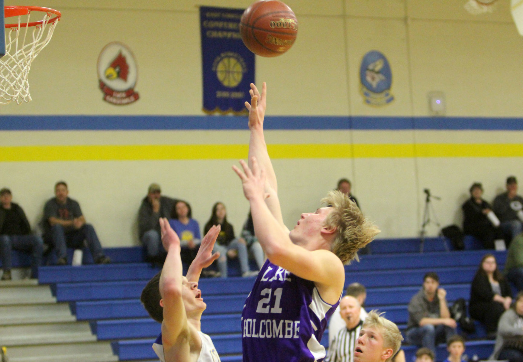 Lake Holcombe at Cornell boys basketball 1-10-19